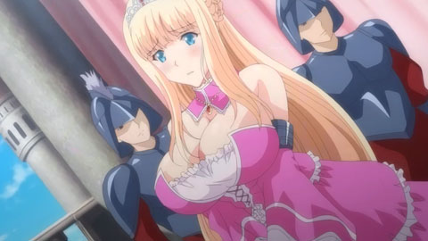 王女＆女騎士Wド下品露出_