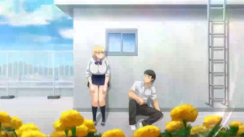 藤巻がため息をつきながら屋上で過ごしていると河合聡美に声を掛けられる