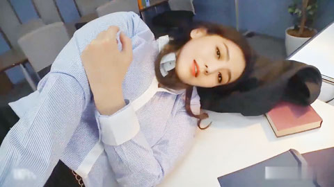 迷妹推荐--AI明星换脸 佟丽娅  办公室激情