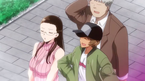 お嬢様学園に雇われた中年男娼と女子校生達のドスケベ