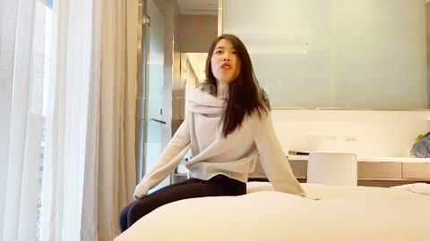 迷妹推荐--约炮大学刚毕业的妹子，从头叫到尾强行内射还生气了