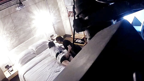 迷妹推荐--2023新流出精品360酒店工业房偷拍