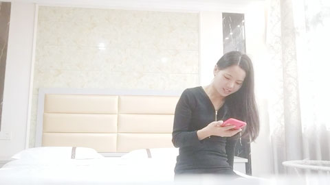 迷妹推荐--网聊奔现29岁良家广妹宾馆私会开房聊天_激情一场