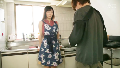 友母看护～朋友的母亲优香带着笑脸对受伤而双手无法活动的我挥汗射精侍奉-02