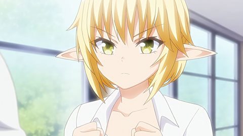 水着の一日恋人な彼女はエルフ