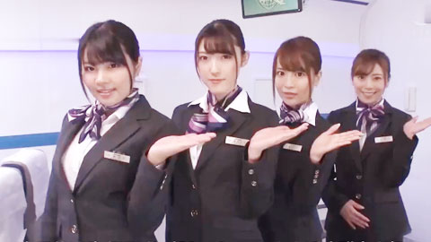 迷人空中小姐姐