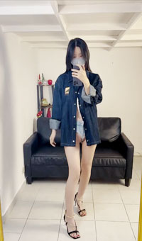 韩国瑜伽网红TheJessieJiang 首次露三点自慰