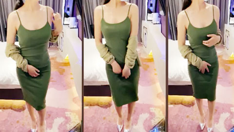 服了，招架不住！有对话，她说发情了，想交配，抬起腿就想让鸡巴插进去