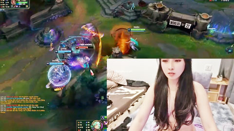迷妹推荐--几十万人追踪的英雄联盟游戏主播反差女【azura】 输了就要惩罚一波-02