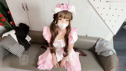 迷妹推荐--18岁收纳师被困洗衣机强制后入 内射两连番