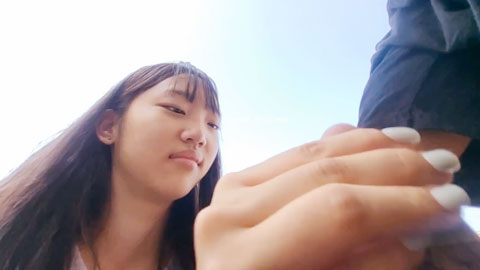 迷妹推荐--韩国小情侣楼顶天台爱爱，没想到韩国人也这么会玩