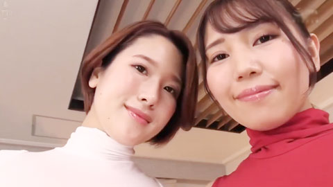 柔软的乳房轻抚着龟头，一起拥抱在天堂般的性感3P游戏中__001