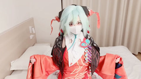 迷妹推荐--小欣奈少司缘cos，猥琐的摄影大叔，把我强行插入