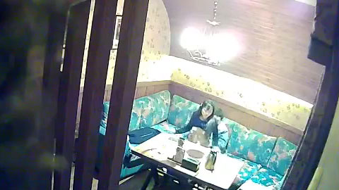 迷妹推荐--网友见面 在餐厅包间就开动了