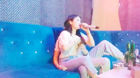 迷妹推荐--又是商K大神，约的漂亮小姐姐相伴，唱歌喝酒啪啪一条龙，苗条温柔好刺激