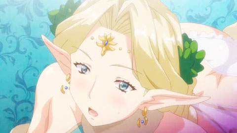 被森林包圍住的精靈王國