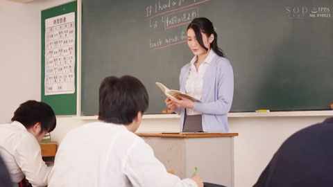 被学生勒索，只答应了一次的性要求，却变成猴子般的状态，人妻教师不断与学生进行性交_本庄铃__002