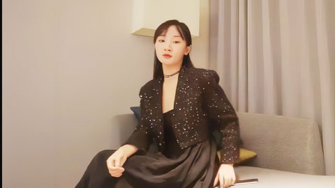 迷妹推荐--约了个高颜值黑裙妹子啪啪，舌吻互摸口交上位骑乘后入猛操