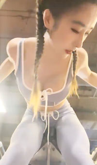 健身 #翘臀桃桃