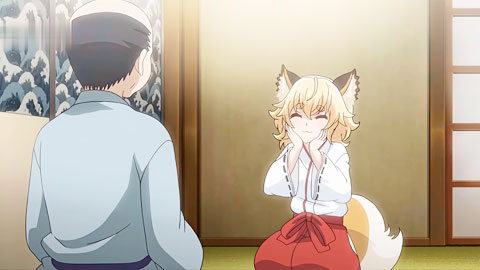 旅館男主人救了一隻受傷的狐狸幾個月後狐狸想報恩的故事