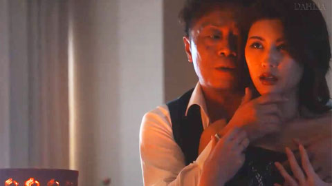 爆乳人妻得知未婚夫出轨后，和帅气的社长激烈爱爱，对未婚夫进行报复性NTR__001