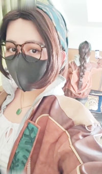 奶咪_油亮黑丝肛塞触手阿黑颜自慰